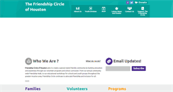 Desktop Screenshot of friendshiphouston.com