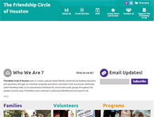 Tablet Screenshot of friendshiphouston.com